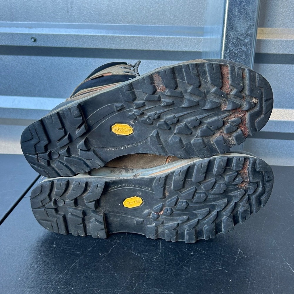 La Sportiva Gore-Tex Hiking Boots Mens‎ Size 8.5 Tan Black Made in Italy - Picture 9 of 13